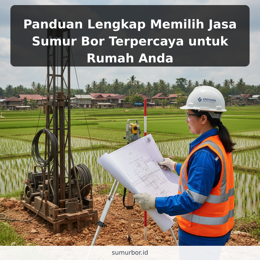 Panduan Lengkap Memilih Jasa Sumur Bor Terpercaya untuk Rumah Anda
